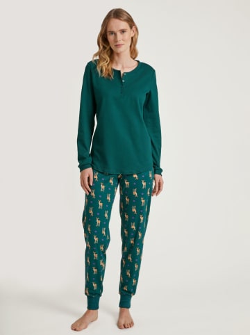 Calida Pyjamashirt groen