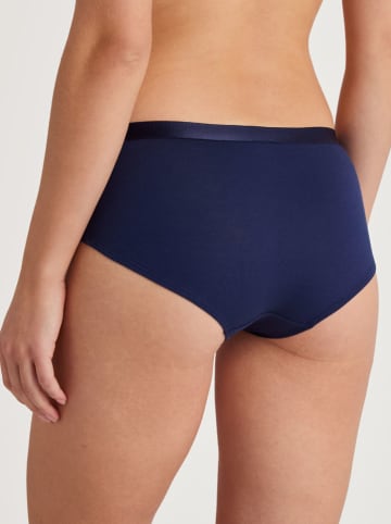 Calida 2er-Set: Pantys in Dunkelblau/ Weiß