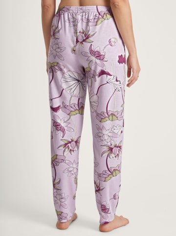 Calida Spodnie piżamowe w kolorze lawendowym