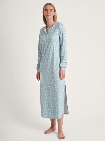 Calida Koszula nocna w kolorze błękitnym