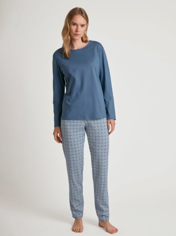 Calida Pyjama in Blau