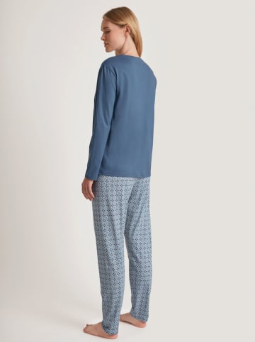 Calida Pyjama blauw