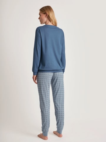 Calida Pyjama in Blau