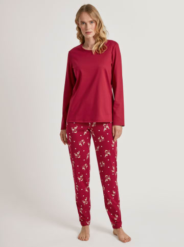 Calida Pyjama in Rot