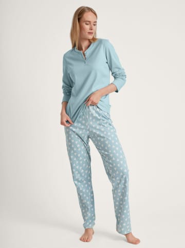 Calida Pyjama in Hellblau