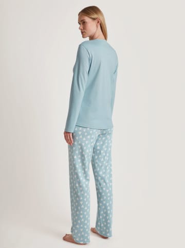 Calida Pyjama in Hellblau