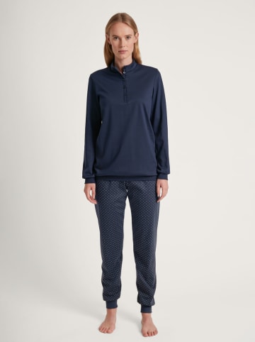 Calida Pyjama donkerblauw