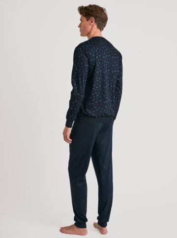 Calida Pyjama donkerblauw