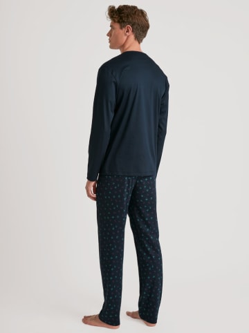 Calida Pyjama in Dunkelblau