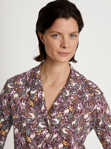 Calida Pyjama in Bordeaux