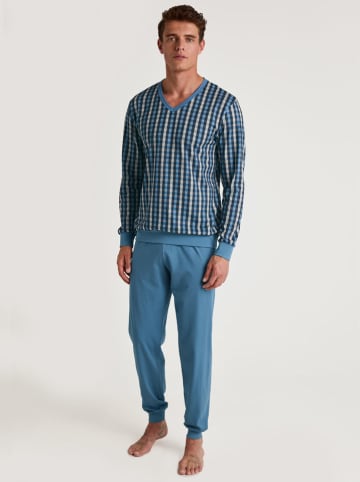 Calida Pyjama in Blau