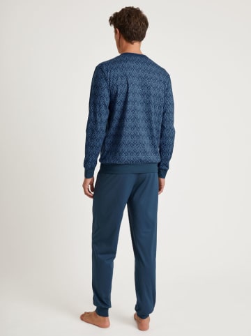 Calida Pyjama in Blau
