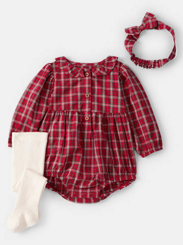 carter's 3-częściowy zestaw w kolorze czerwonym