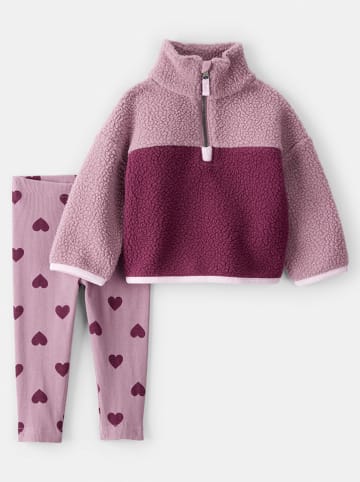 carter's 2-delige outfit paars