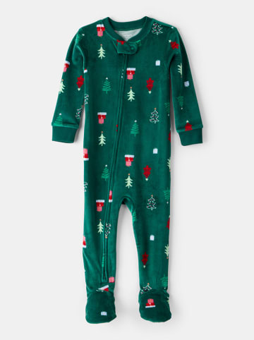 carter's Śpioszki w kolorze zielonym