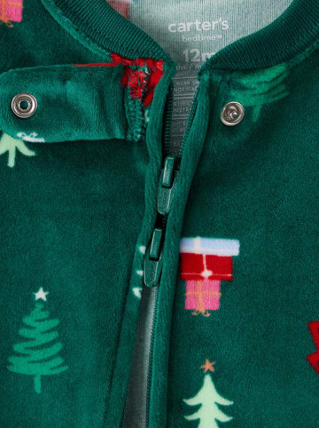 carter's Śpioszki w kolorze zielonym