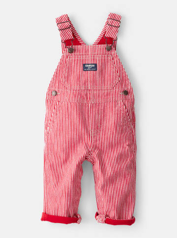 OshKosh Tuinbroek rood/wit