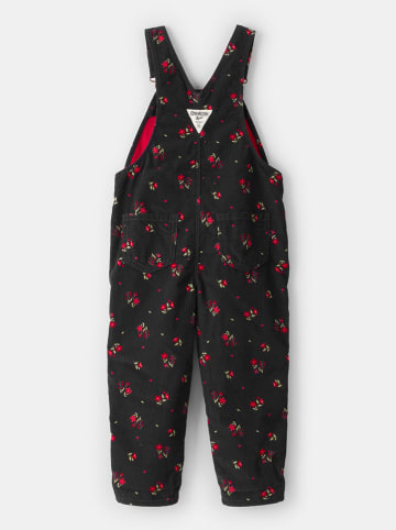 OshKosh Ogrodniczki w kolorze czarnym