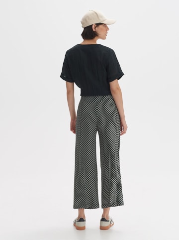 OPUS Culotte in Grün/ Schwarz