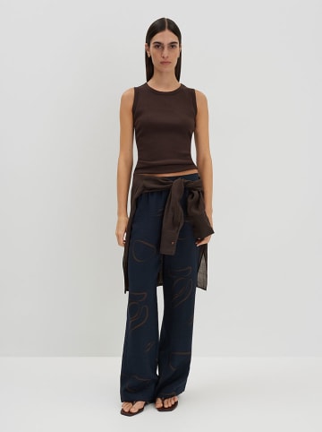 Someday Top w kolorze brązowym