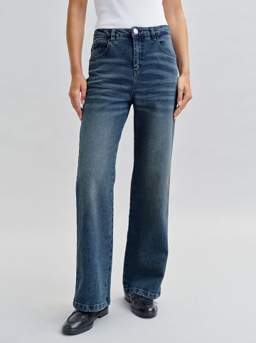 OPUS Spijkerbroek - comfort fit - donkerblauw