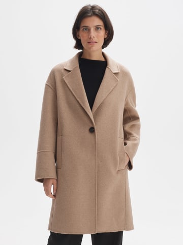 OPUS Płaszcz przejściowy w kolorze karmelowym