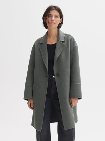 OPUS Płaszcz przejściowy w kolorze ciemnozielonym