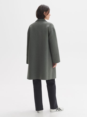 OPUS Płaszcz przejściowy w kolorze ciemnozielonym