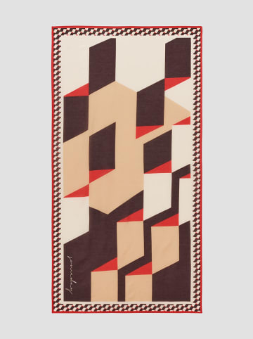 Someday Tuch mit Seidenanteil in Bunt - (L)190 x (B)100 cm