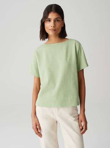 OPUS Koszulka w kolorze zielonym