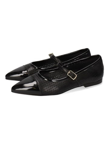 MELVIN & HAMILTON Leder-Spangenballerinas "Brooke" in Schwarz