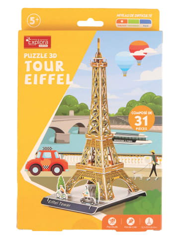 MGM 31tlg. 3D-Puzzle "Eiffelturm" - ab 5 Jahren