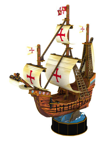 MGM 93-częściowe puzzle 3D "Bateau Santa Maria" - 6+