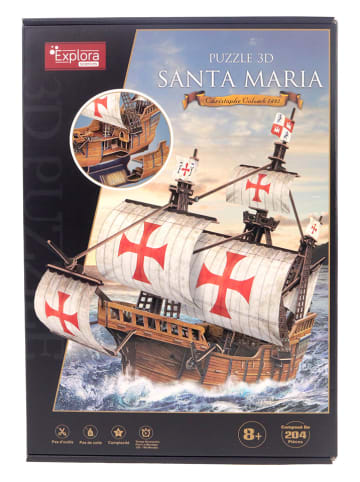 MGM 204tlg. 3D-Puzzle "Bateau Santa Maria" - ab 8 Jahren