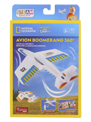 MGM 14tlg. Konstruktionsspielzeug "Boomerang-Flugzeug" - ab 5 Jahren