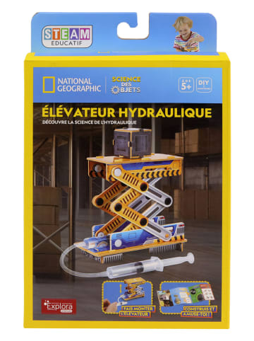 MGM 50tlg. Konstruktionsspielzeug "Hydraulischer Aufzug" - ab 5 Jahren