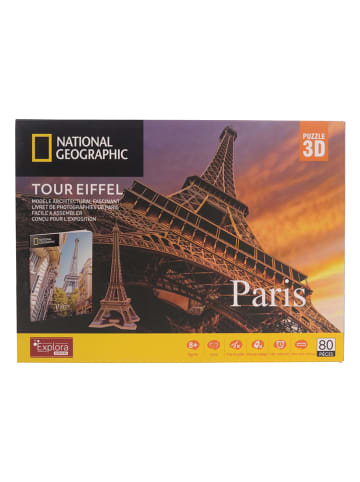 MGM 80-delige 3D-puzzel "Eiffeltoren" - vanaf 8 jaar