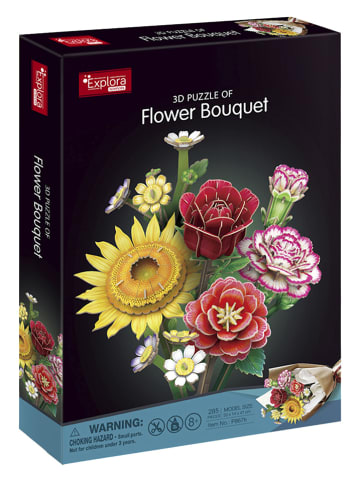 MGM 285-delige 3D-puzzel "Bloemen-Boeket" - vanaf 8 jaar