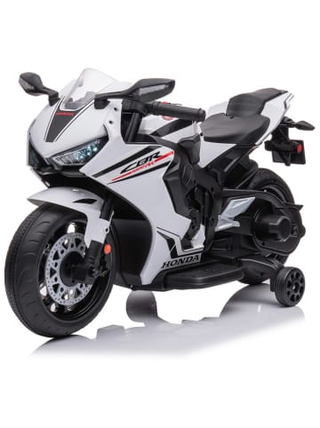 Turbo Challenge Elektrische motorfiets "Honda CBR1000RR" wit - vanaf 3 jaar