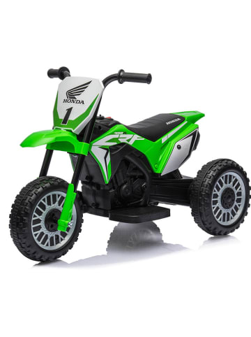 Turbo Challenge Elektrische motorfiets "Honda" groen - vanaf 18 maanden