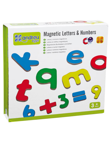 Andreu Toys 75-delige magneetset "Letters & getallen" - vanaf 3 jaar