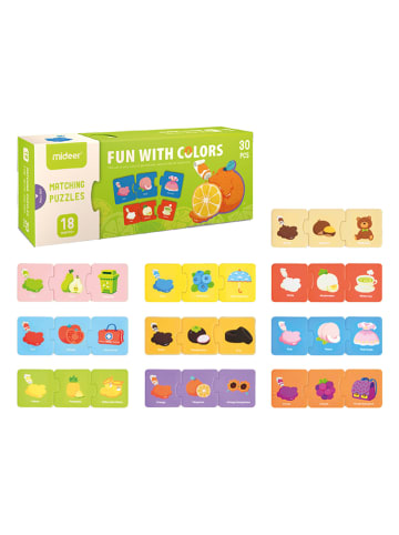 Andreu Toys Leerpuzzel "Matching puzzles - Fun with colors" - vanaf 18 maanden