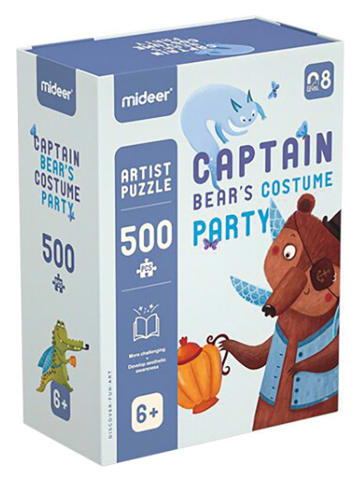 Edukalu 500-delige puzzel "Captain bear's costume party" - vanaf 6 jaar