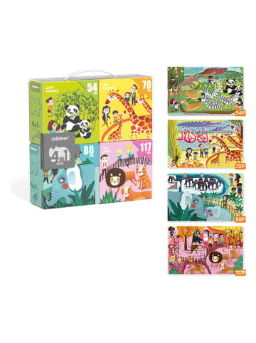 Mideer Zestaw puzzli "Animal" - 3+