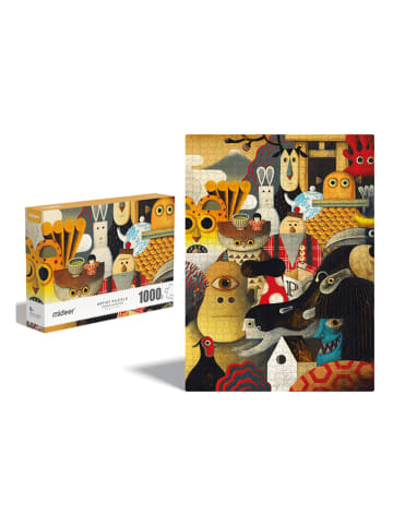Mideer 1.000-częściowe puzzle "Japanese monsters" - 8+