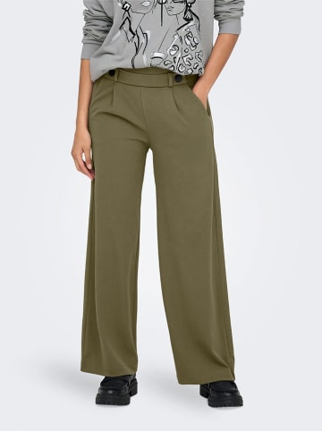 JDY Spodnie "Geggo" w kolorze khaki