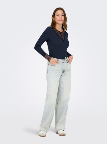 JDY Longsleeve in Dunkelblau