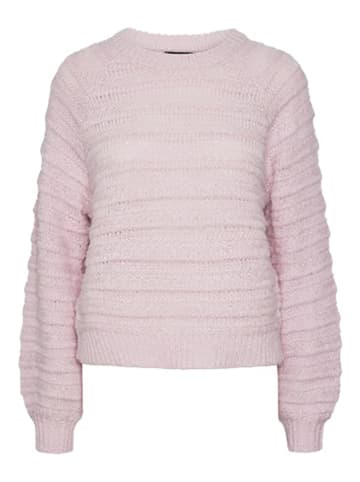 Pieces Sweter w kolorze jasnoróżowym
