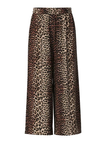 Pieces Culotte "Nya" in Braun/ Beige