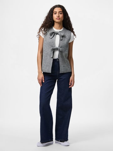 Pieces Weste "Pcsilly" in Grau